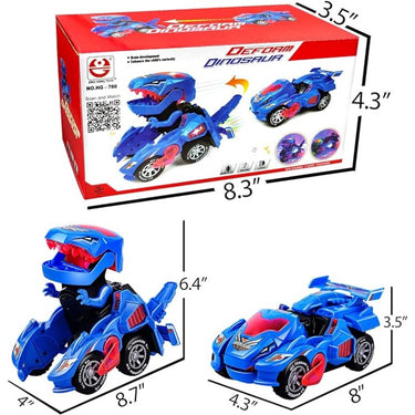 Automatic Deformation Dino Race Car